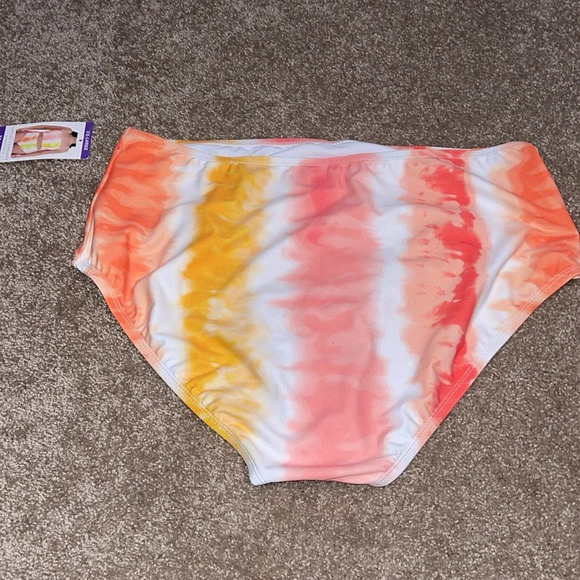 Social Standard by Sanctuary Ladies High Waist Swim Bottom Tie Dye XXL NWT. FF - Picture 3 of 3